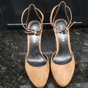 Coach Chunky Heel Shoes